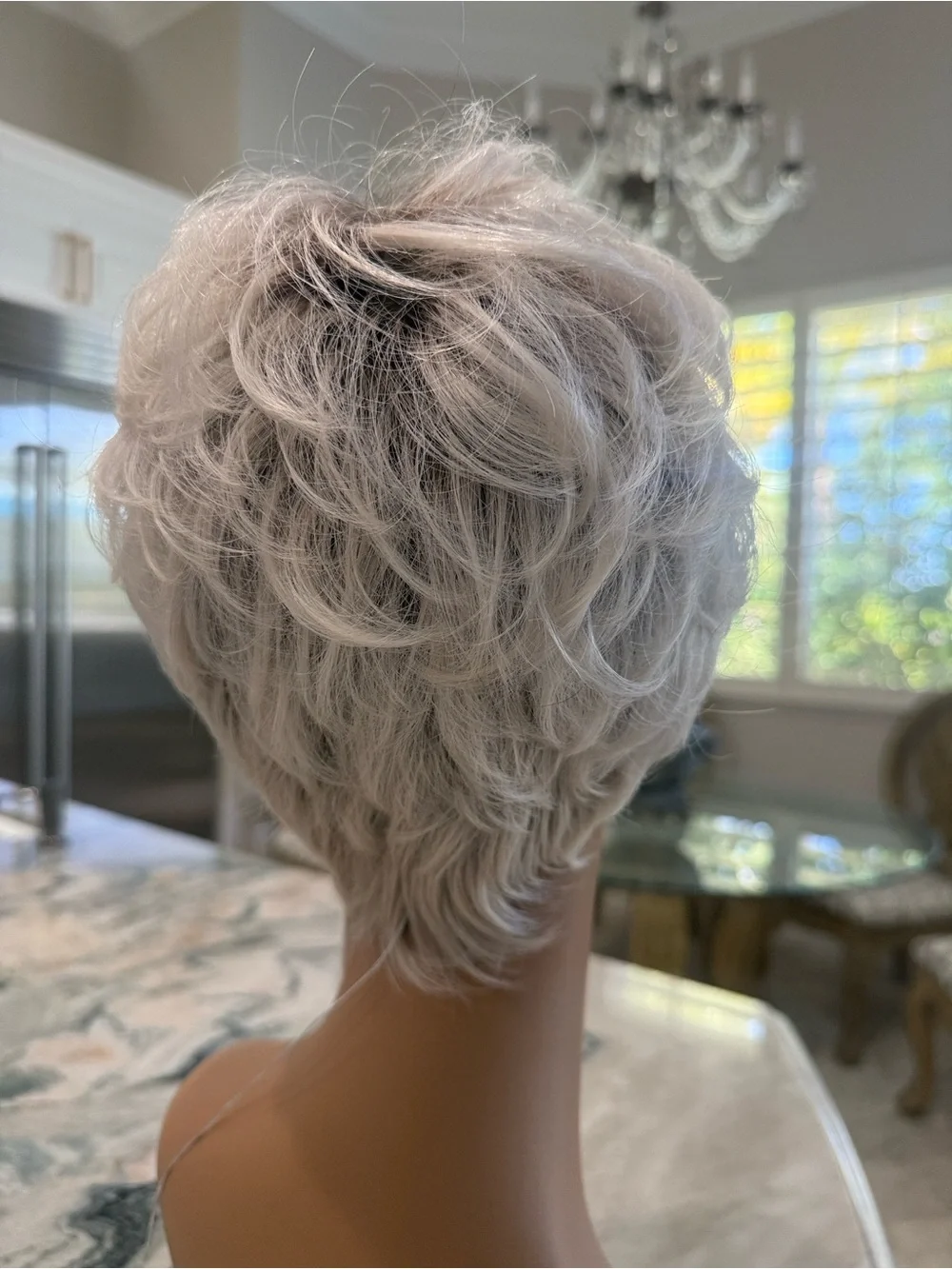 Yoko by Ellen Wille platinum Rooted lace front